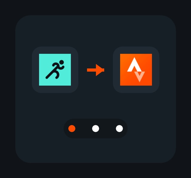 Watchletic exporting a completed workout to Strava