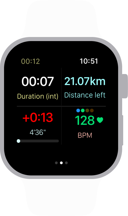 Apple watch run splits online